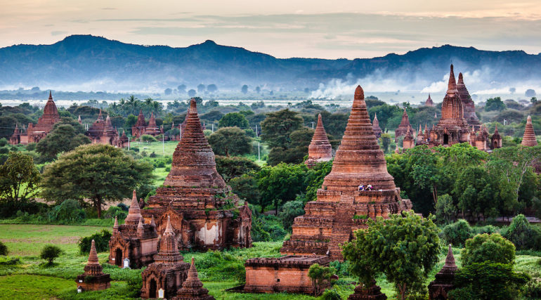 View of Temples, Bagan, Myanmar